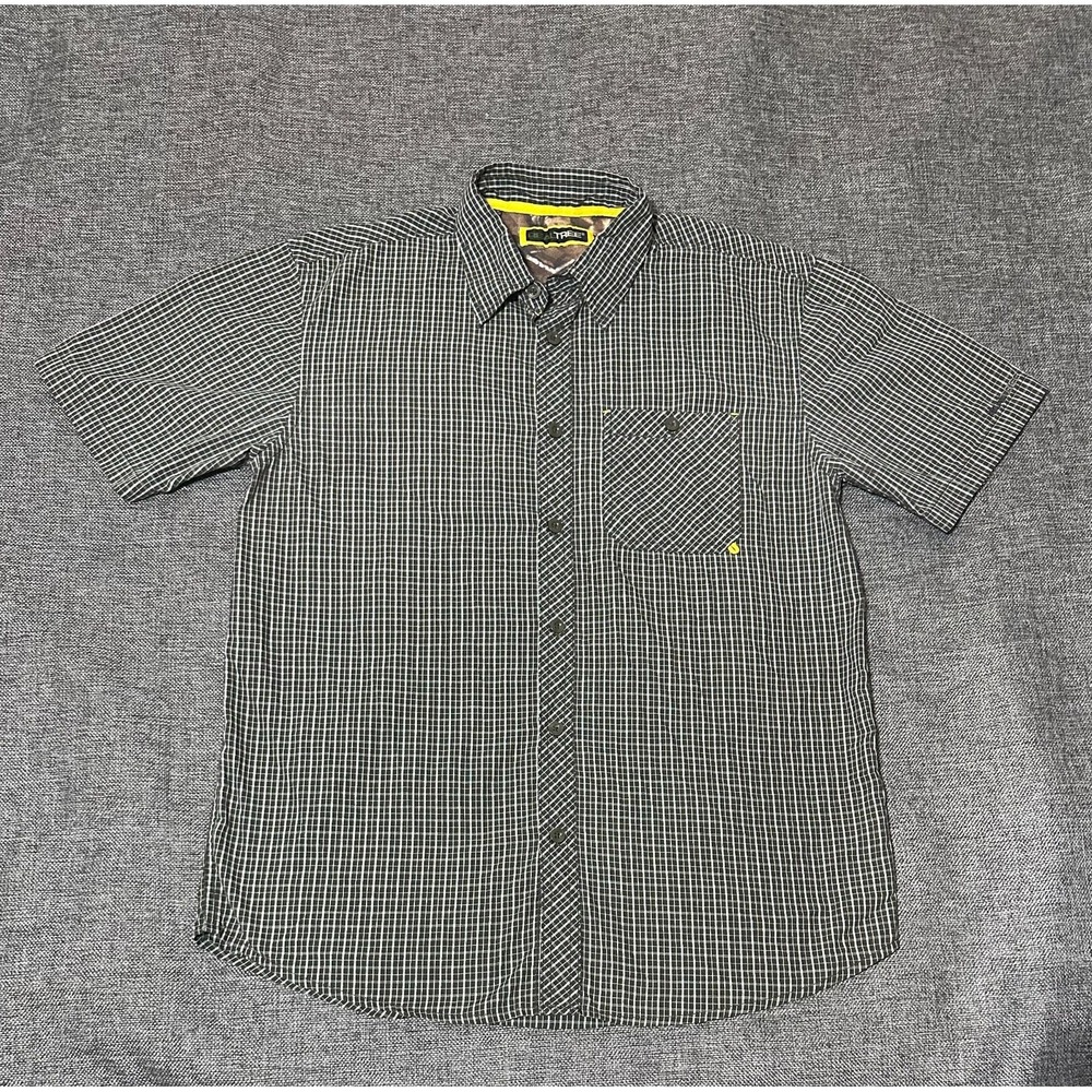 Realtree Men's M Plaid Short Sleeve Shirt‎